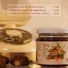 L'immagine può contenere: cibo, il seguente testo ".Confettura di Marroni del Piceno (100 gr.) .Confettura di Ciliegie di Montagna (220 gr.) .Confettura di Mele Rosa di Montagna (220 gr.) 4,50 €6,00 6,00 Marron Glace Picene"